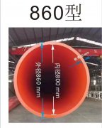 <b><font color='#FF0000'>860mm大口径隧道逃生管道今日发货</font></b>